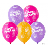 Шелкография пастель 14" С ДР Кексы